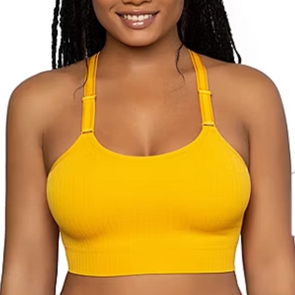 Curvy Couture Smooth Seamless Comfort Wireless Longline Bra